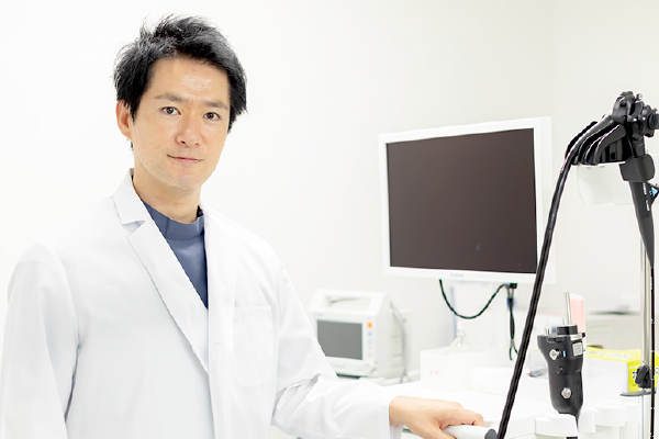 消化器内科を専門とした診療体制